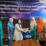 Bantuan bank sampah Melati