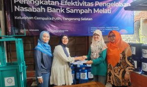 Bantuan bank sampah Melati